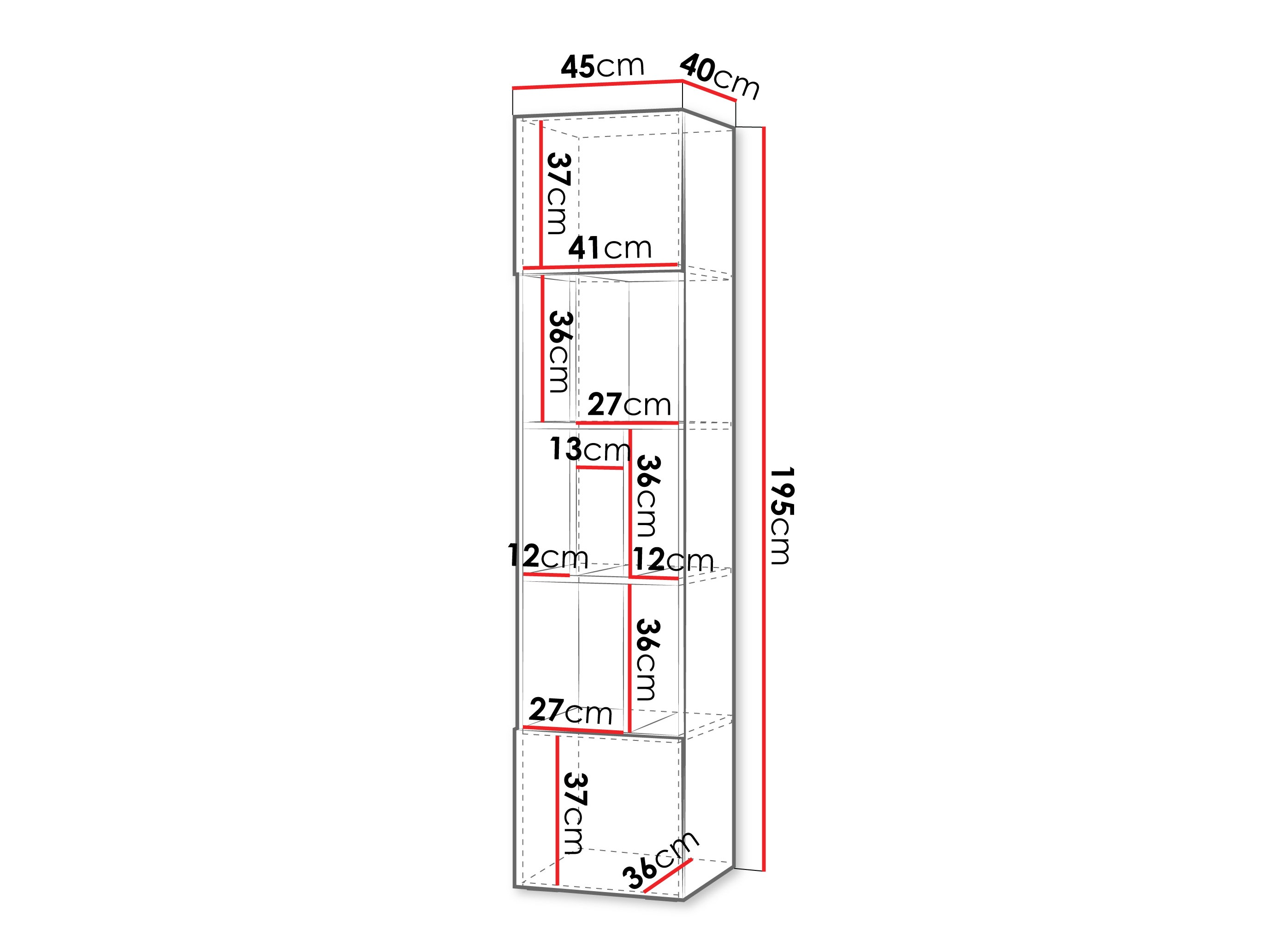 Plaukts Etruva 103 (Zils)