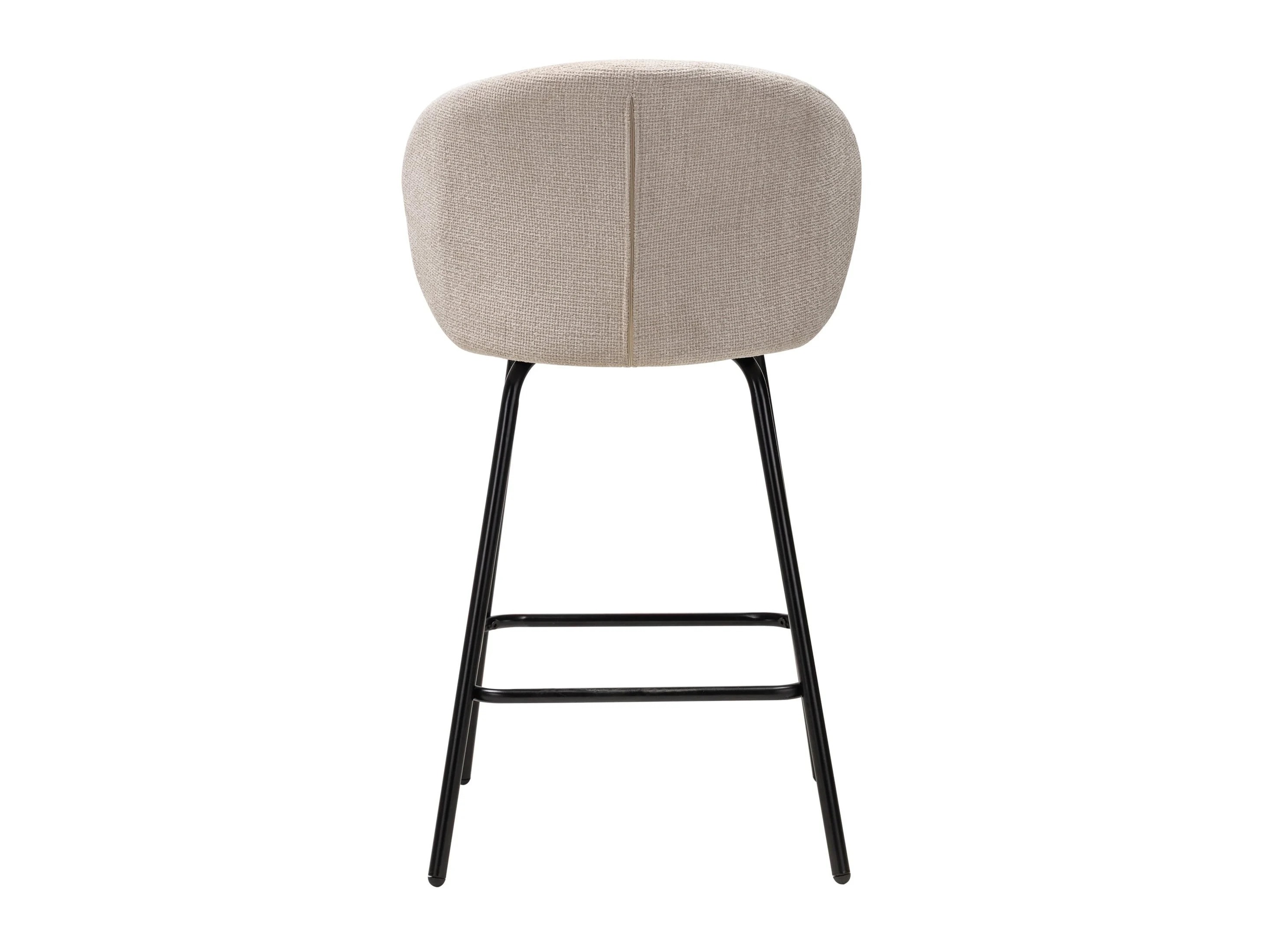 Zemais bāra krēsls Burleson 221 (Krēms + Melns)