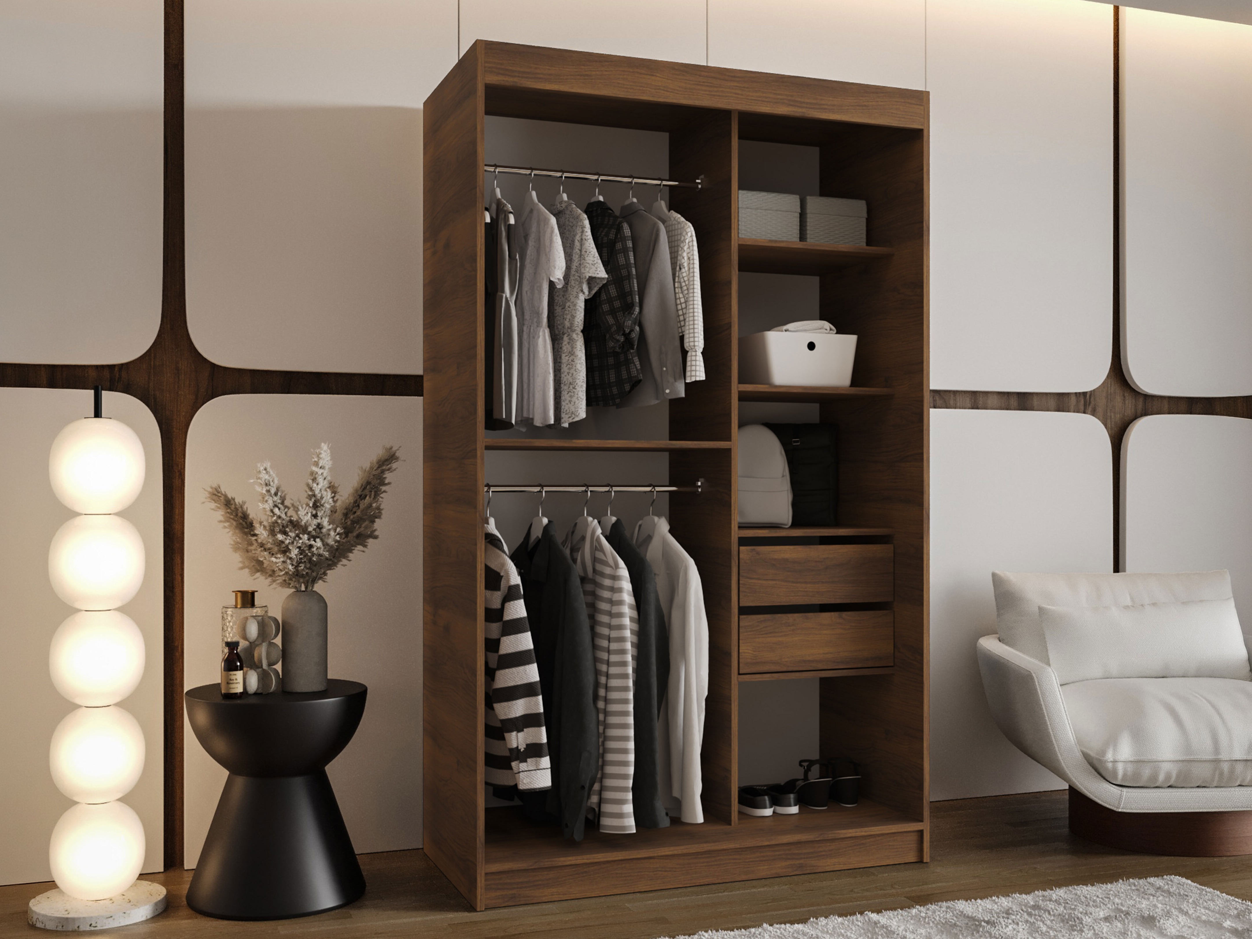 Skapis Hartford 504 (Riekstkoks)
