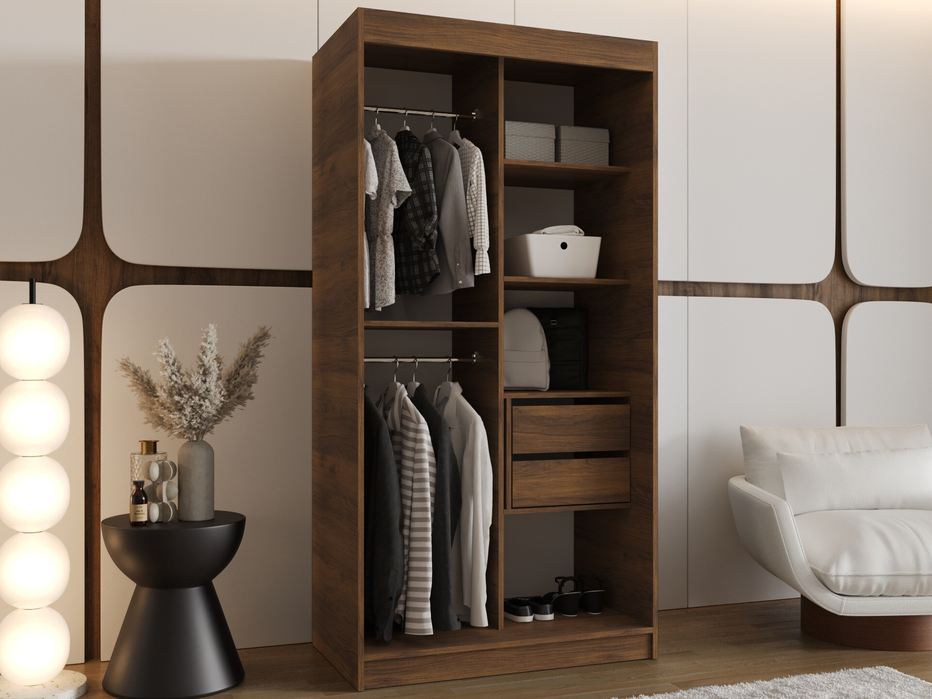 Skapis Hartford 505 (Riekstkoks)