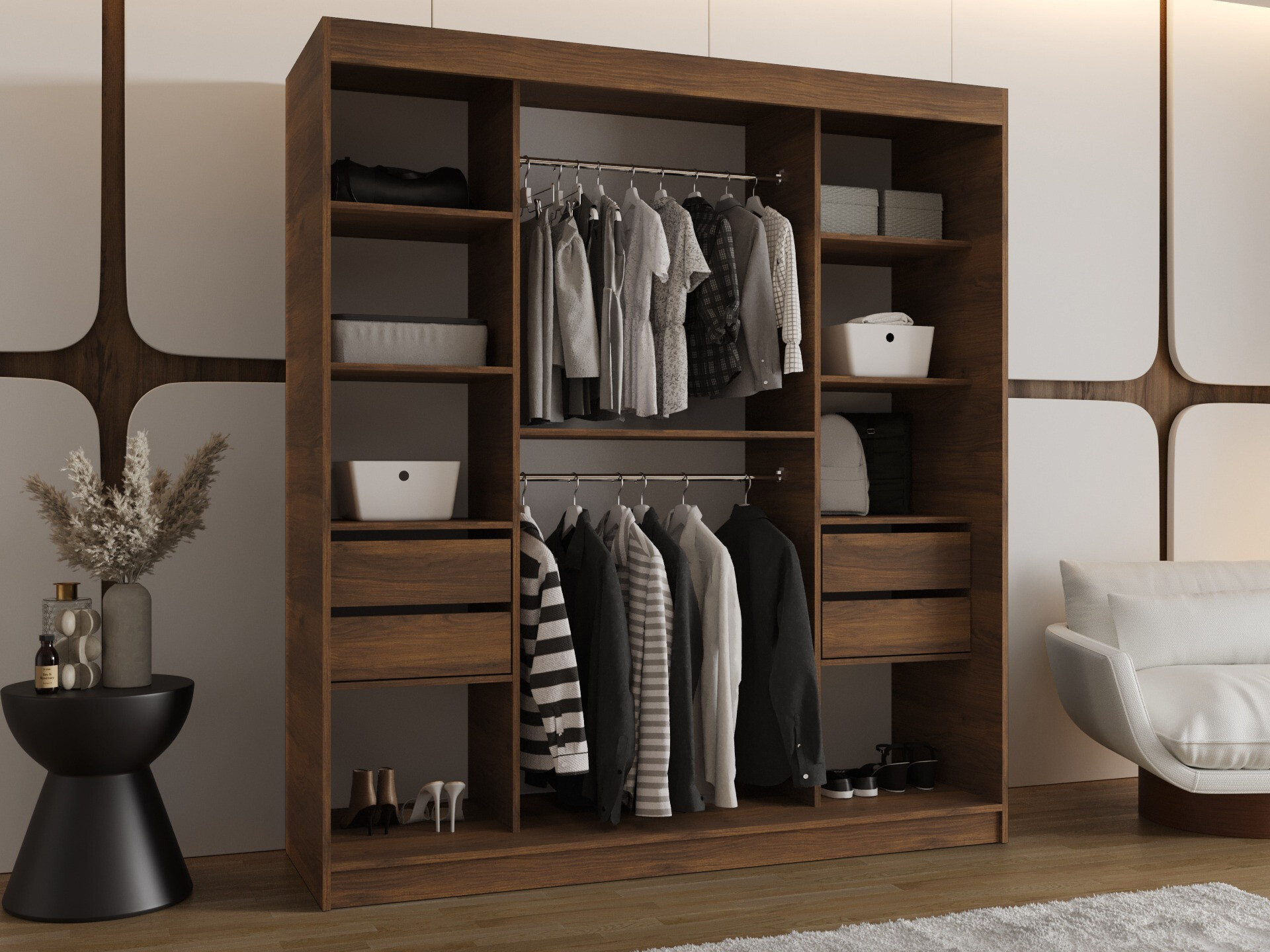 Skapis Hartford 507 (Riekstkoks)