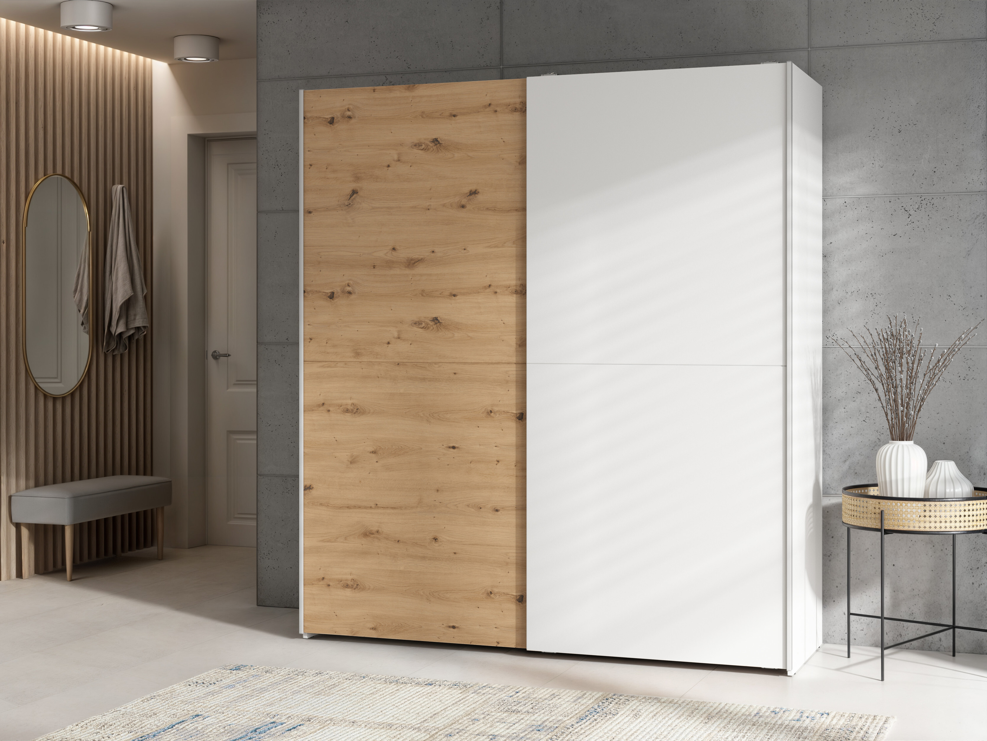 Skapis Boston 791 (Balts)