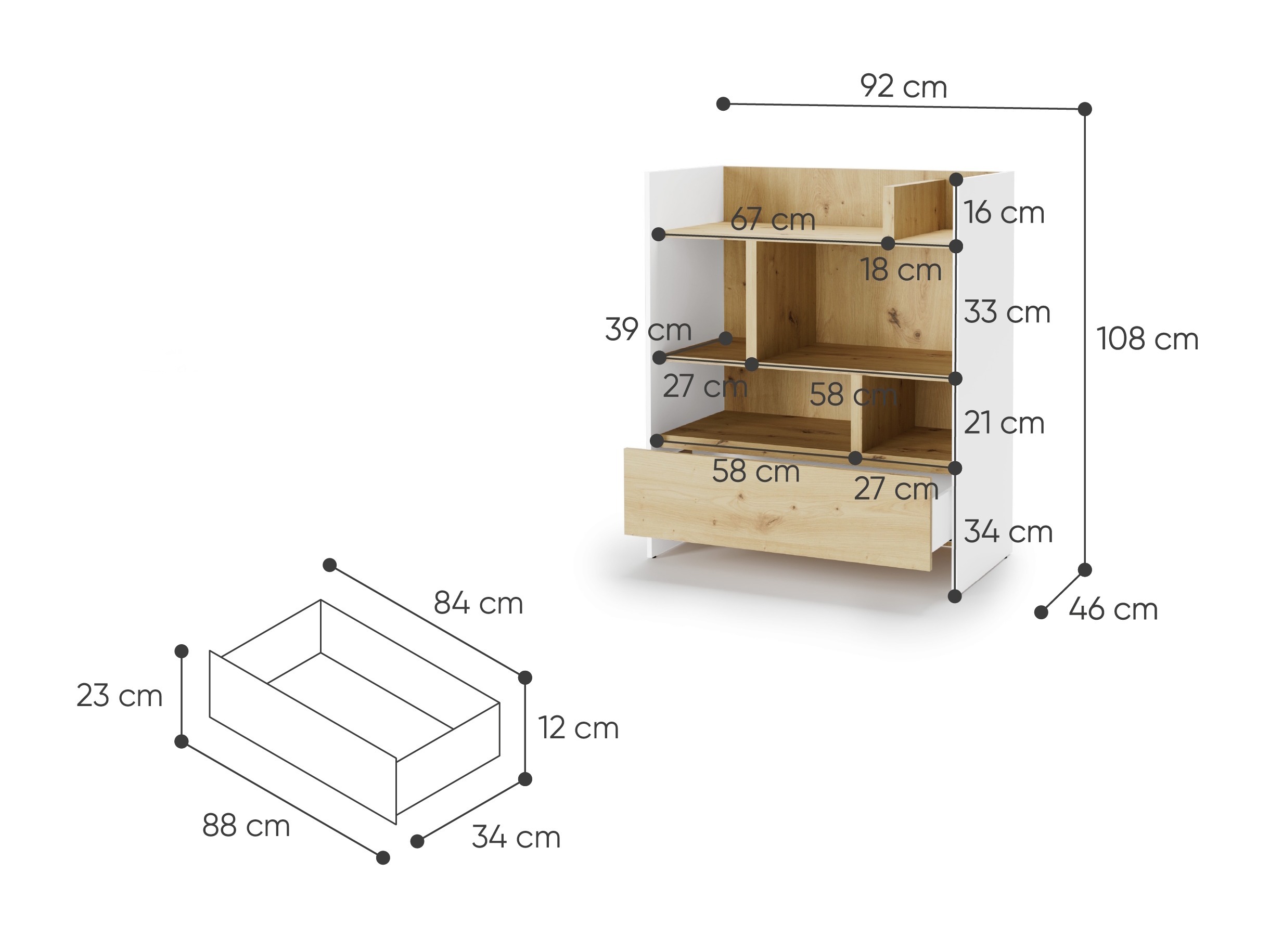 Mēbeļu komplekts Concept Lenart 107