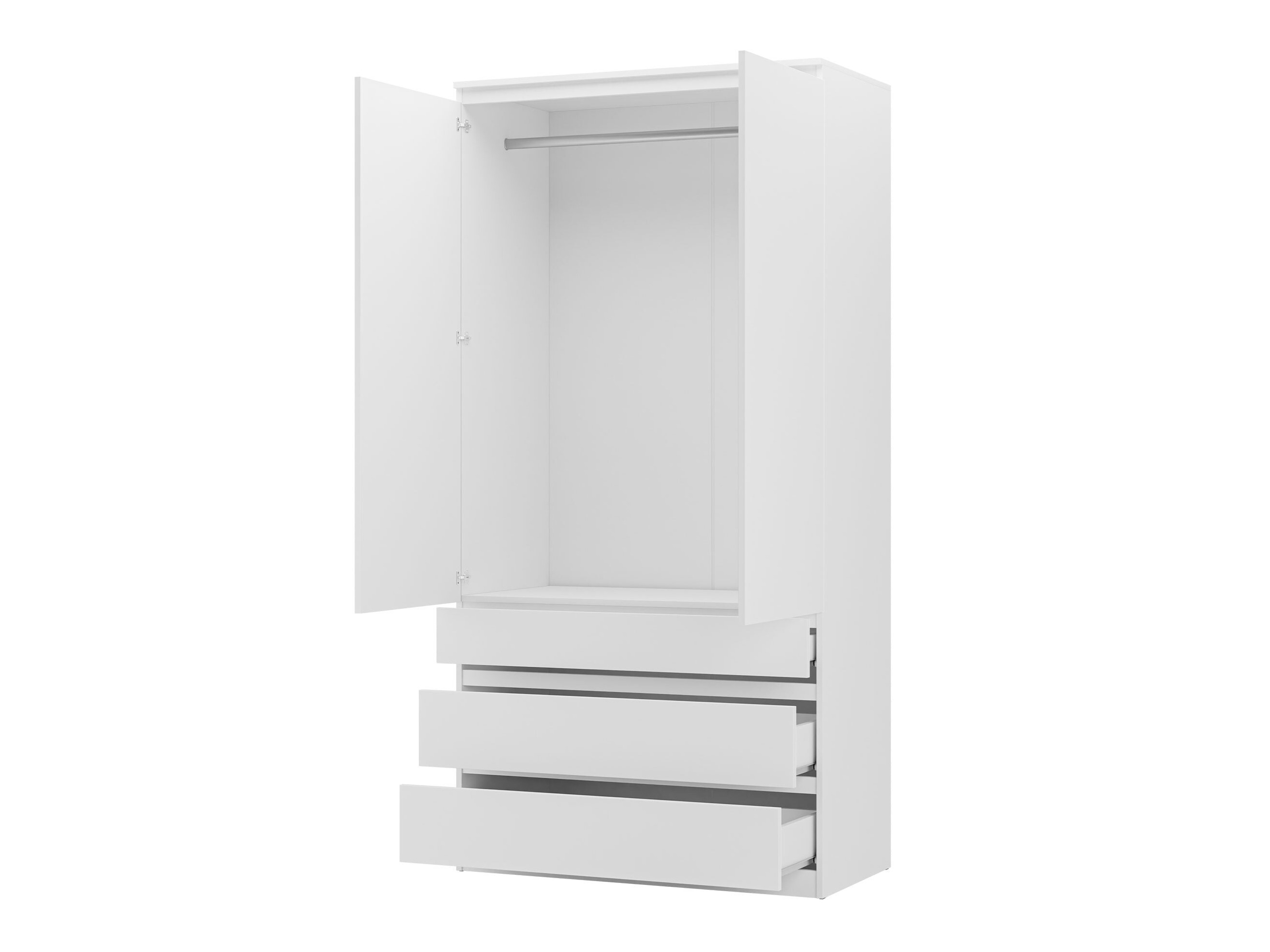 Skapis Comfivo Structor (Balts)