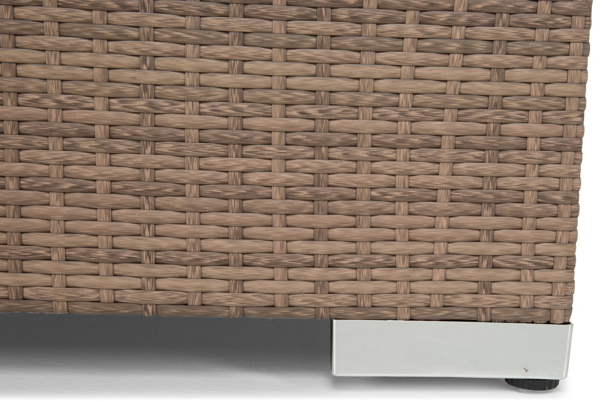 Dārza atpūtas krēsls Comfort Garden 1374 (Brūns + Balts)