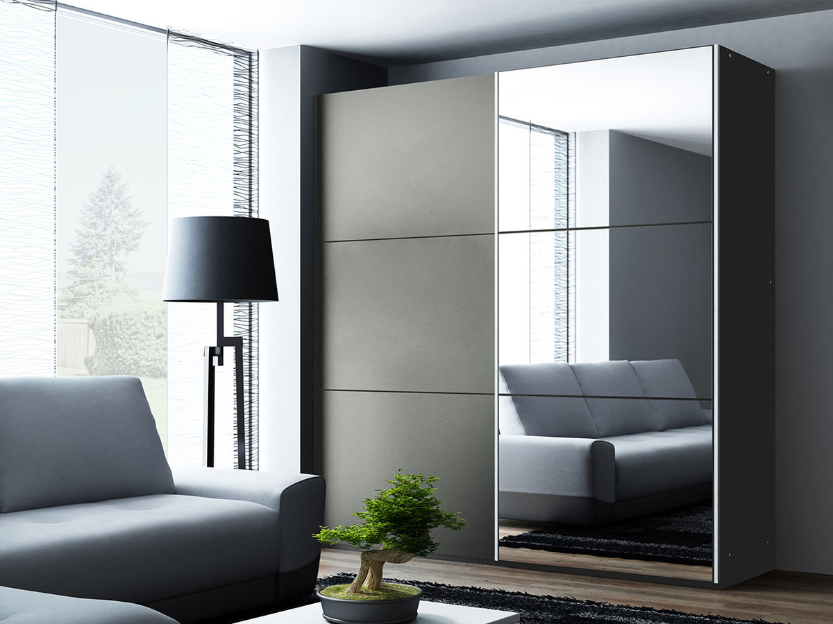 Skapis Honolulu 125 (Grafīts)