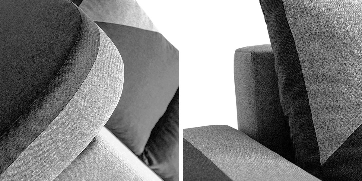 Stūra dīvāns Boulder 102 (Twist 19 + Twist 23)