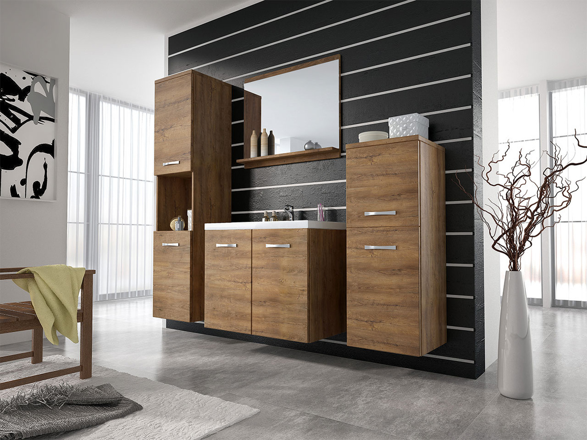 Vannas komplekts Sarasota 108 (Lefkas ozols)