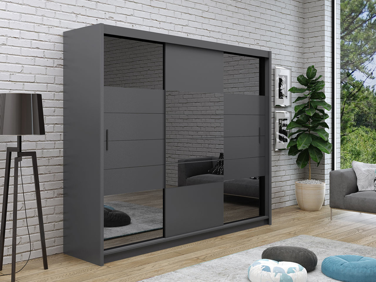 Skapis Honolulu 102 (Grafīts)