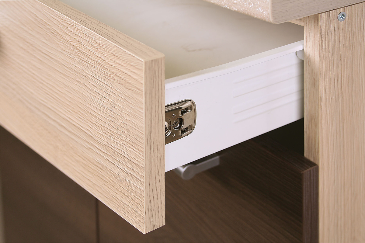 Moduļu skapis ar atvilktnēm Mode Light 124