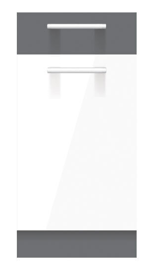 Moduļu skapis izlietnei ar durvīm Mode White 115